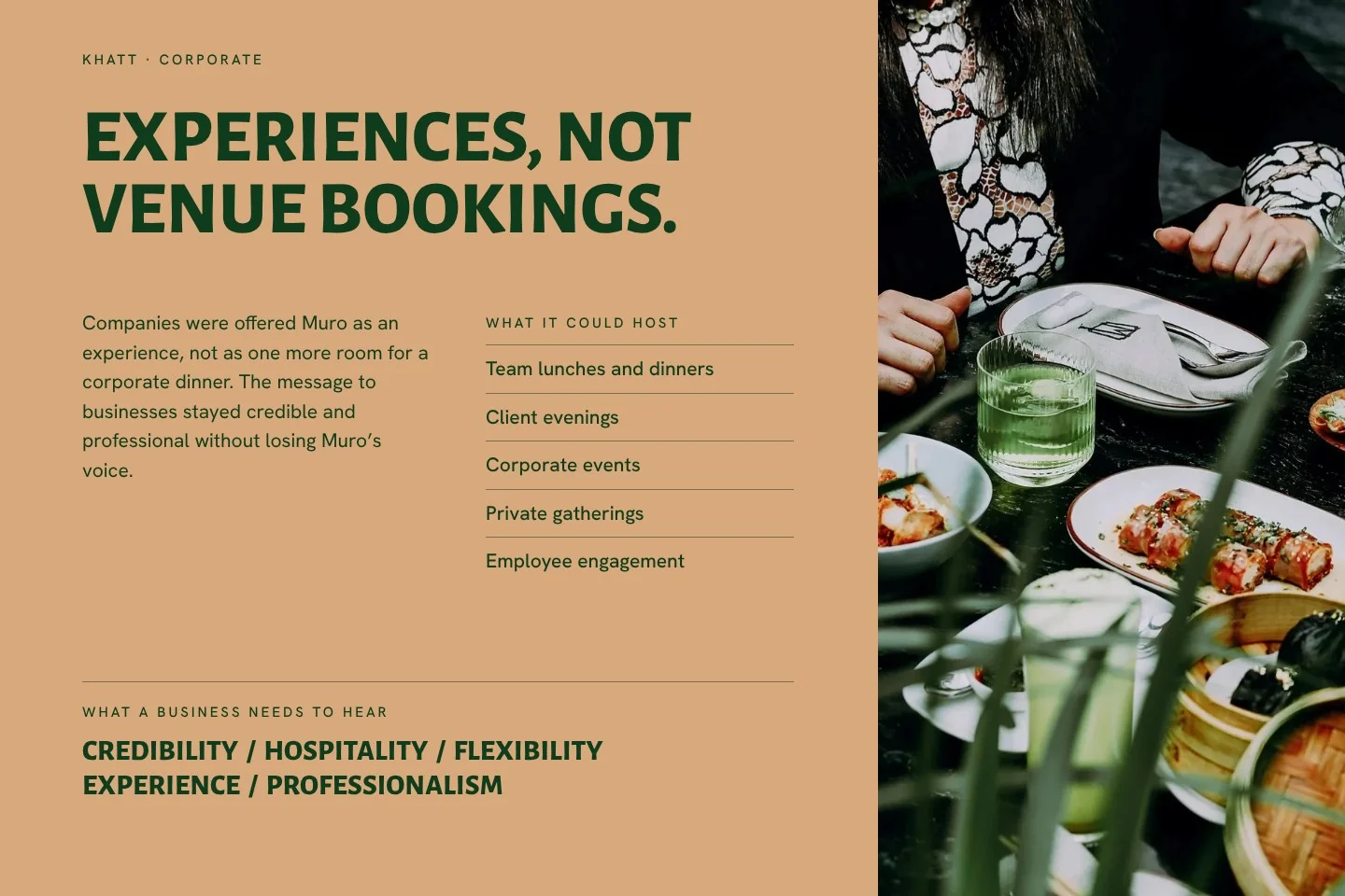 Corporate: a page of the brand book