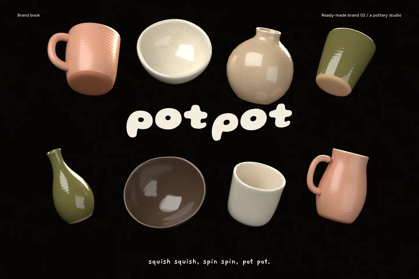 Pot Pot: brand book cover